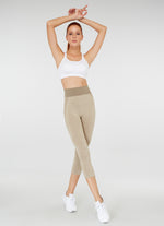 The Best Women's Gym Wear - Jerf Baft Cream Leggings - Jerf Sport UK