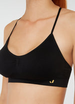 The Best Women's Gym Wear - Jerf Hudson Black Sports Bra - Jerf Sport UK