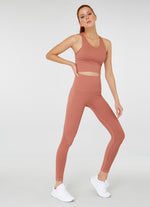 The Best Women's Gym Wear - jerf Sanibel Cinnamon Econyl Leggings - Jerf Sport UK