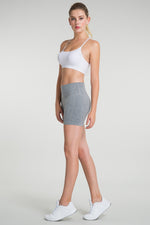 The Best Women's Gym Wear - Jerf Aruba Grey Shorts - Jerf Sport UK