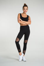The Best Women's Gym Wear - Jerf Baleia Black Leggings - Jerf Sport UK