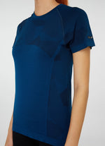 The Best Women's Gym Wear - Jerf Castro Navy Blue T-shirt - Jerf Sport UK