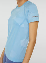 The Best Women's Gym Wear - Jerf Castro Blue T-shirt - Jerf Sport UK