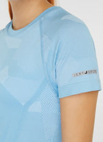 The Best Women's Gym Wear - Jerf Castro Blue T-shirt - Jerf Sport UK