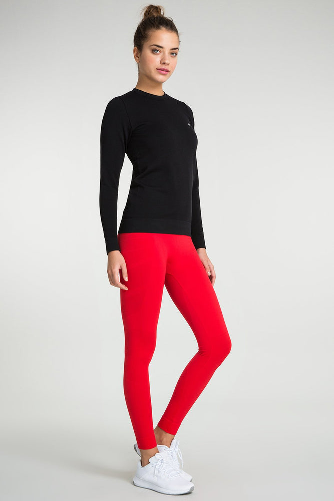 The Best Women's Gym Wear - Jerf Lutsen Black Sweatshirt - Jerf Sport UK