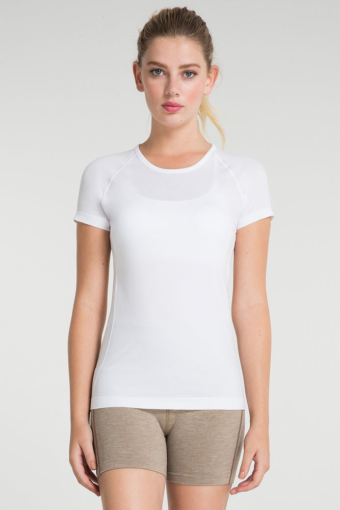 The Best Women's Gym Wear - Jerf Pasto White T-Shirt - Jerf Sport UK
