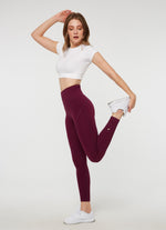 The Best Women's Gym Wear - Jerf Pine Purple Leggings - Jerf Sport UK