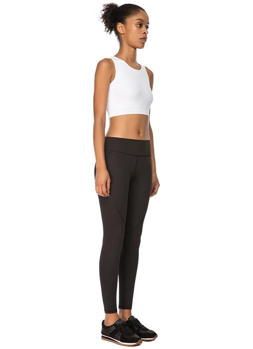 The Best Women's Gym Wear - Jerf Utiva White Crop Top - Jerf Sport UK